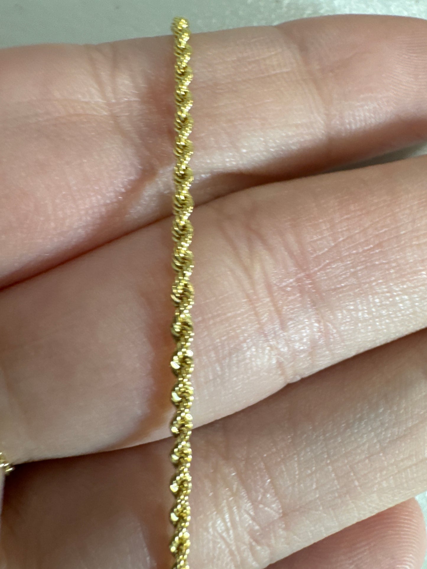 Isabel pulsera 10K torzal