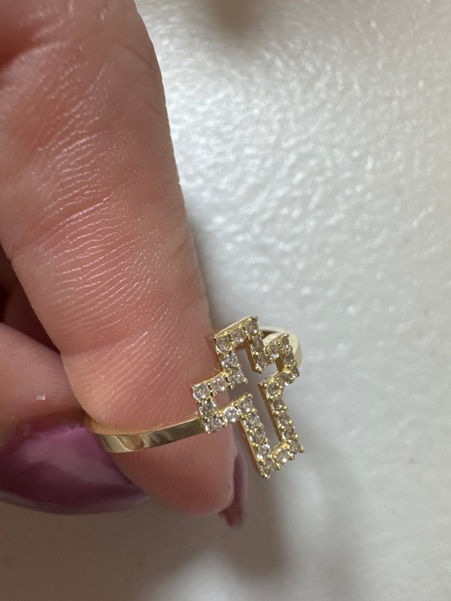 Anillo en 10k Alicia Alvarez