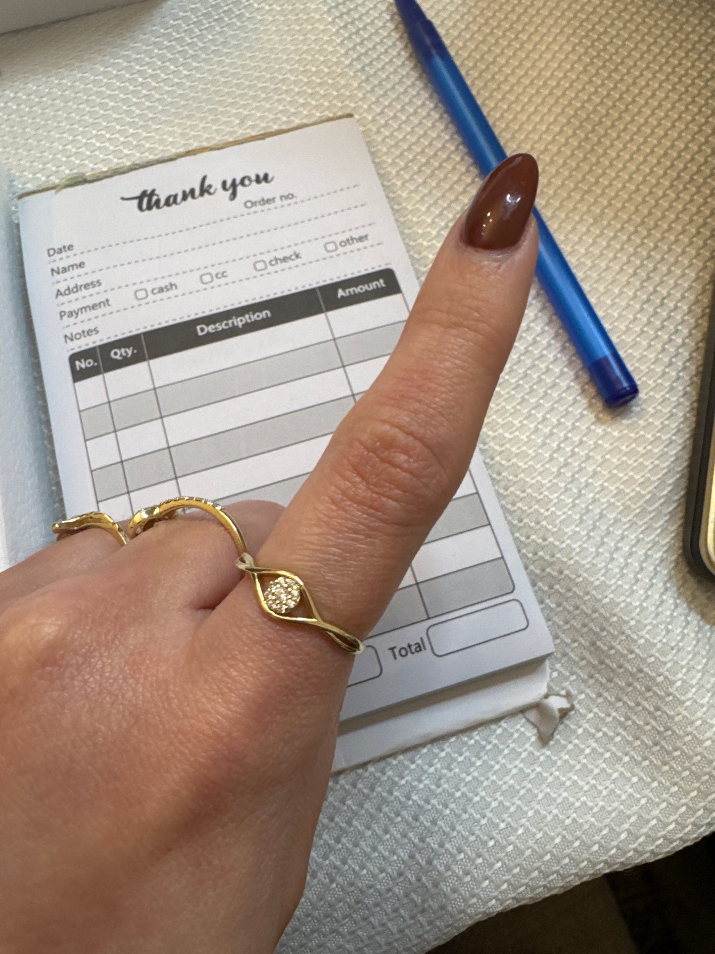 Iris Ortiz Anillo 14K size 71/2