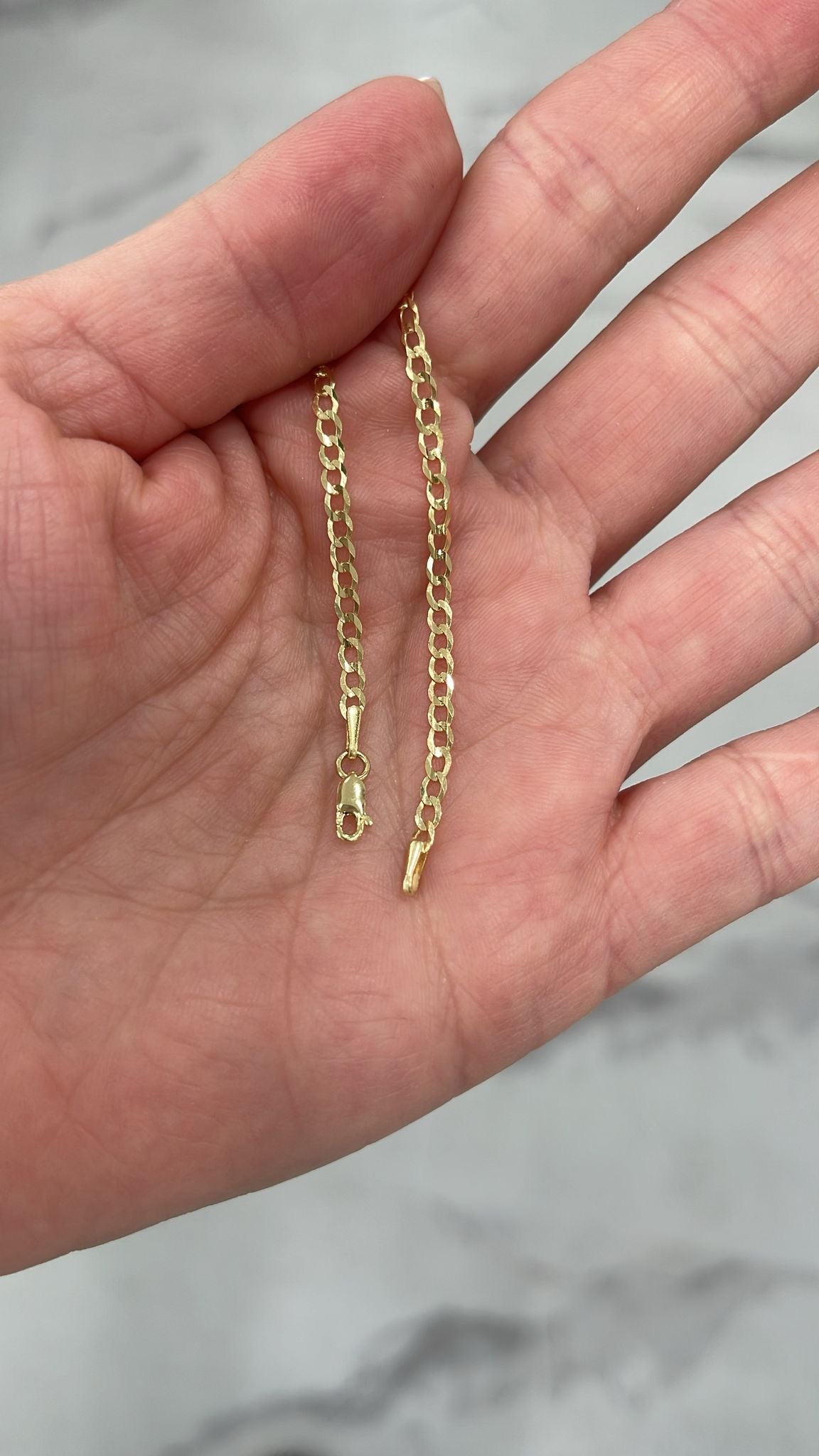 14 kilates tobillera Keiry