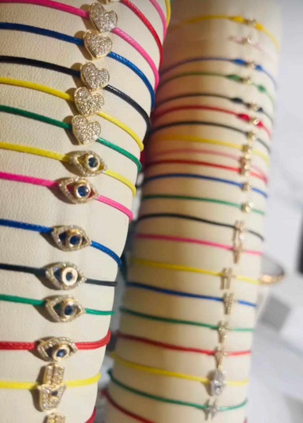 14k Gold heart bracelet