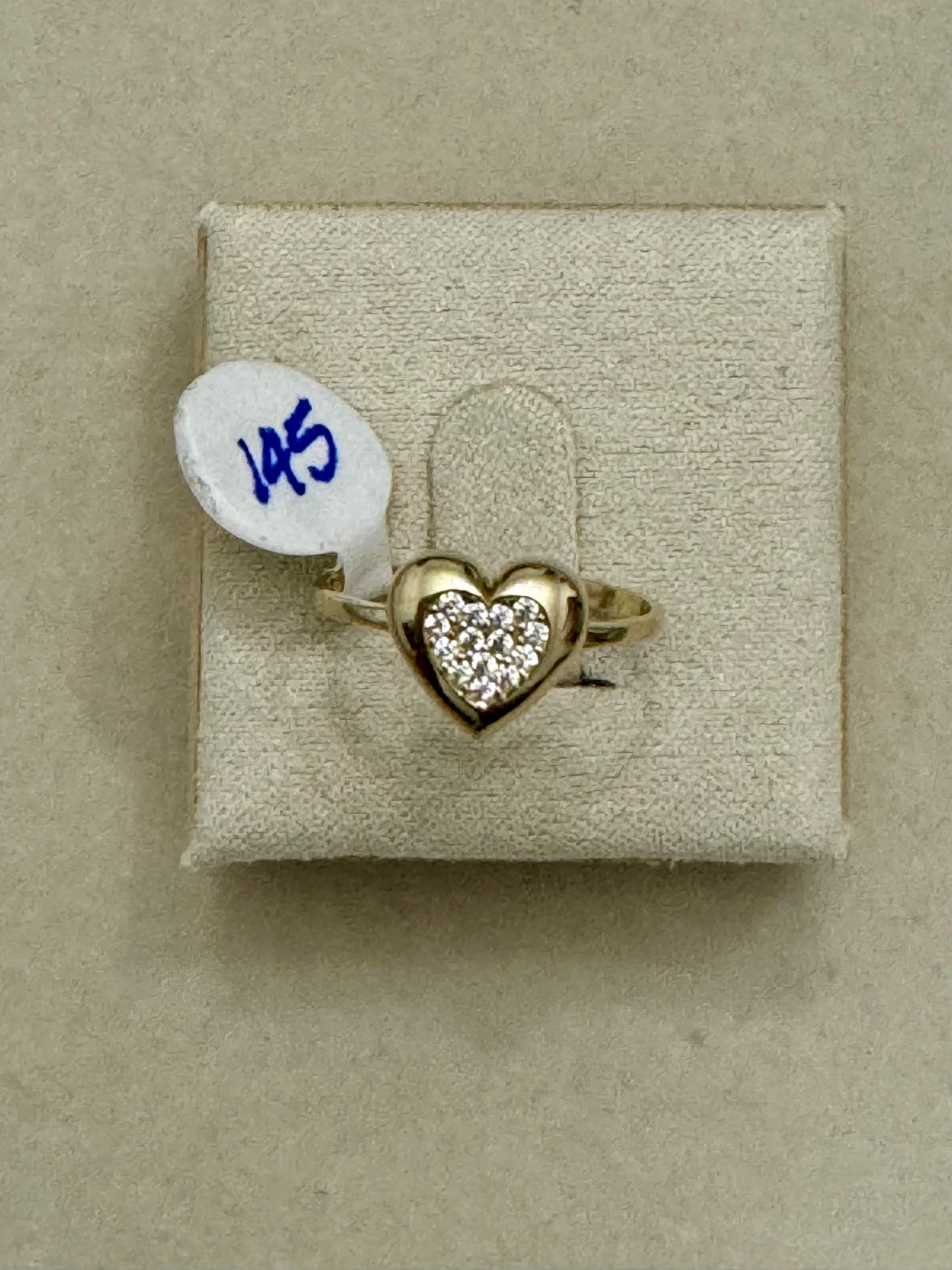 Anillo de corazón Elizabeth G