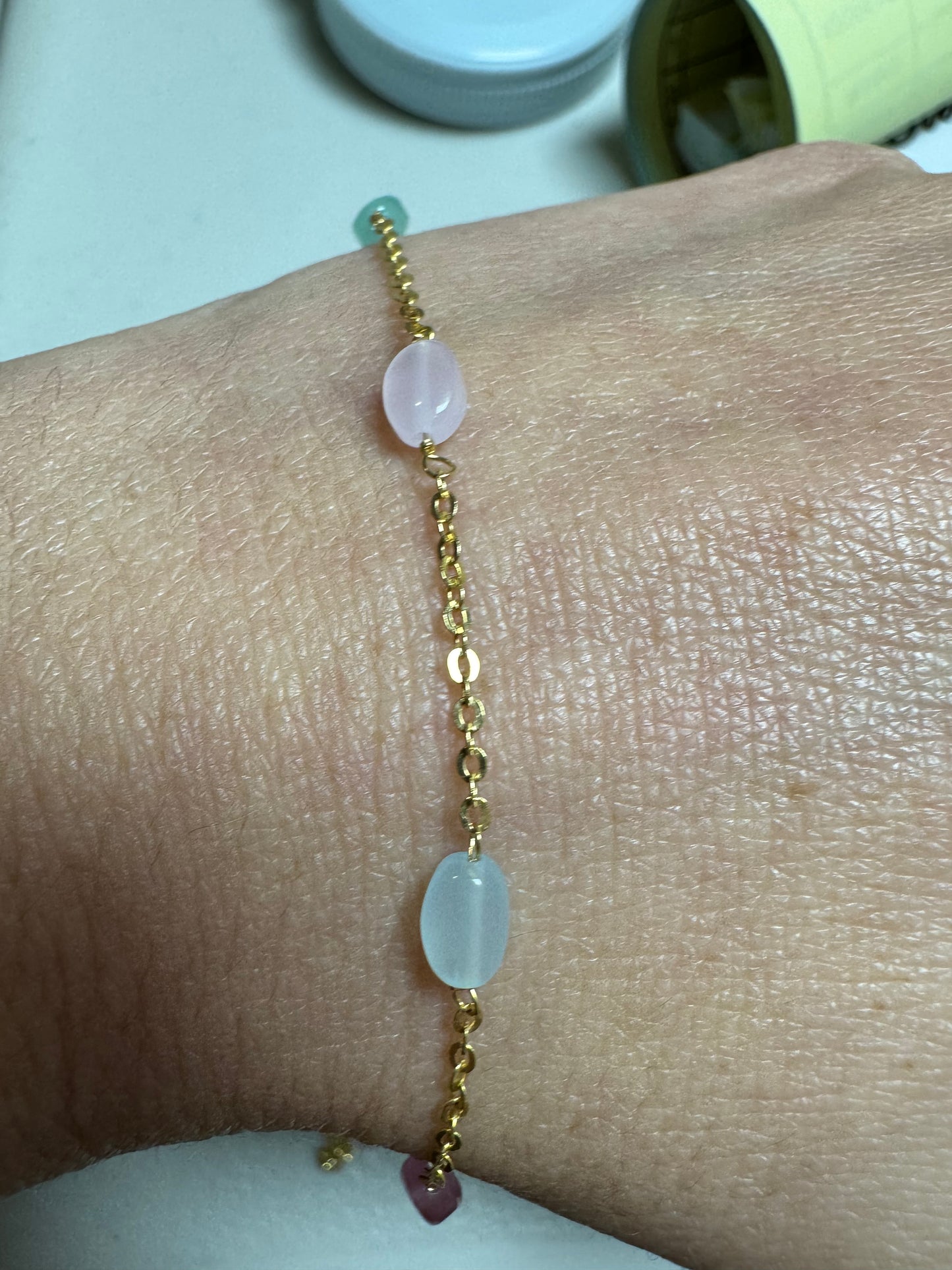 14k Gold tobillera Massiel