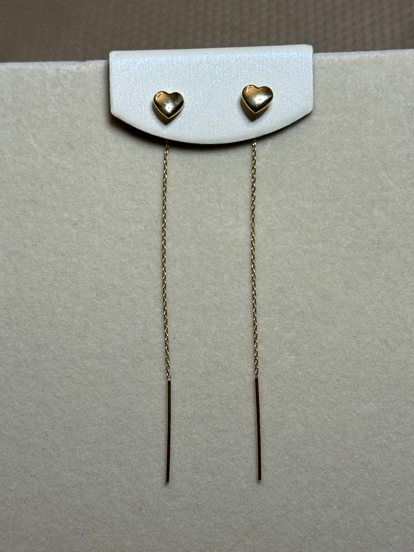 Aretes Corazones Yadiris