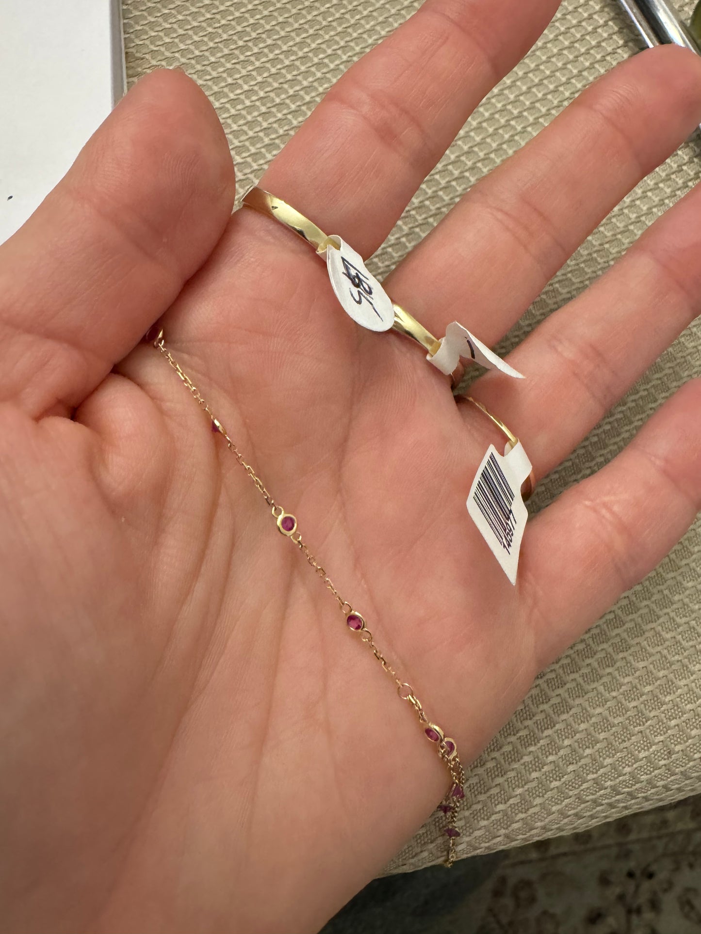 14k kilates clon ruby Katherine