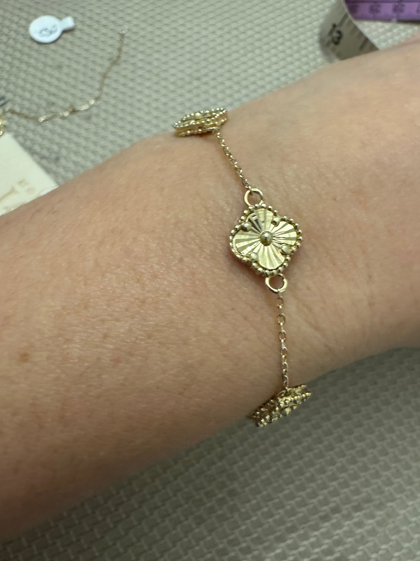 14k Gold bracelet Sissy