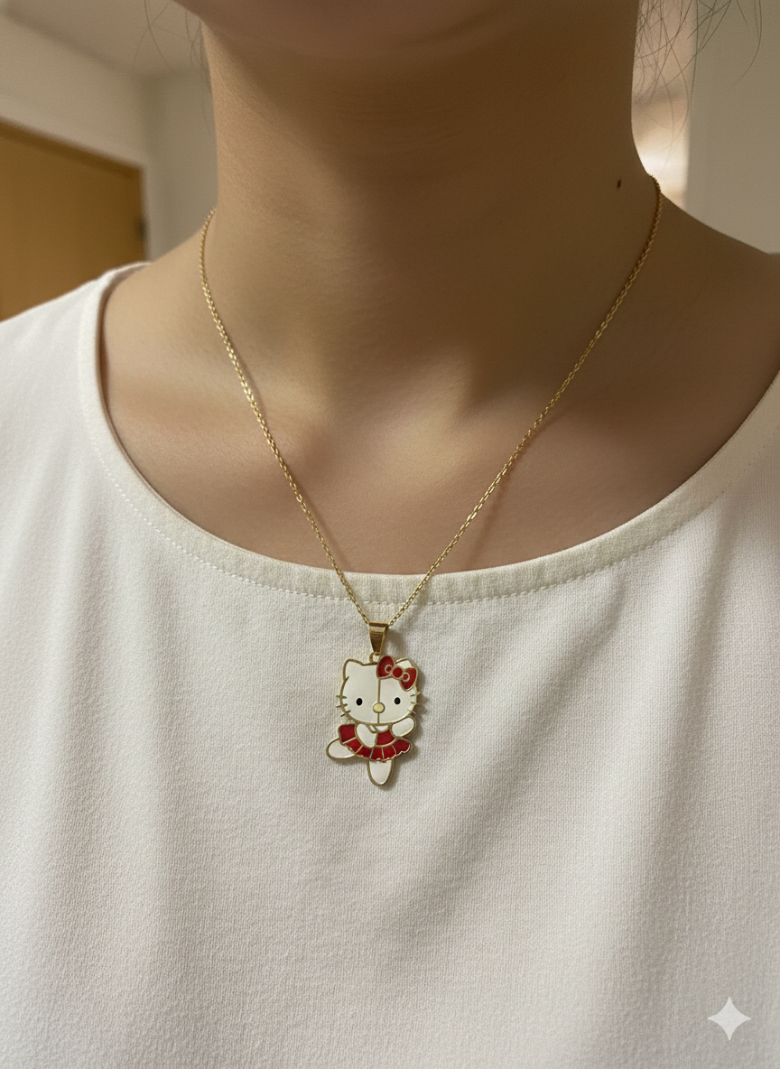 Yailen hello Kitty size 18 10K