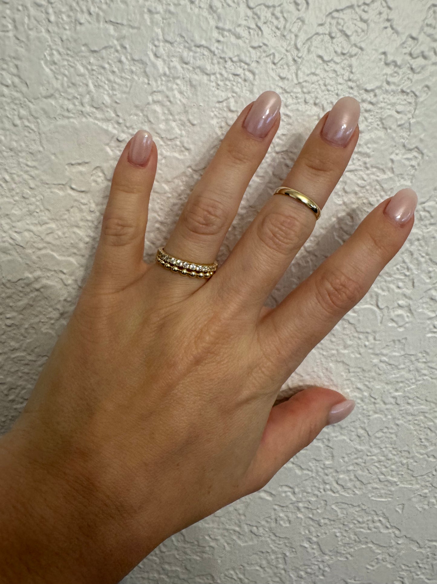 14 kilates Aro lizo Eridania